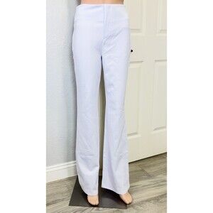 Halara Women’s High Waisted Bootcut Flare Pants White S Tall Stretch NWT